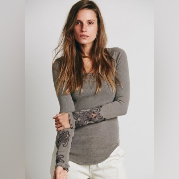 Free People Tops - Free People Masquerade Cuff Thermal